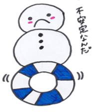 Daily snowman sticker #6345845