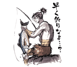 Tsuri-SAMURAI sticker #6345900