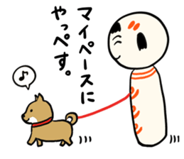 kokeshi local sticker #6346221