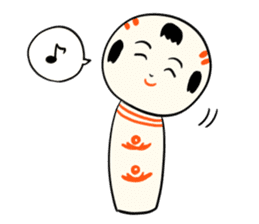 kokeshi local sticker #6346236