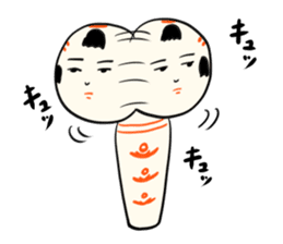 kokeshi local sticker #6346244