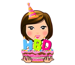 Sherbet is a Sassy Girl sticker #6346486