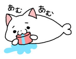 Azarashi-Neko sticker #6346502