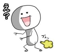 Laver is stick man sticker #6346900