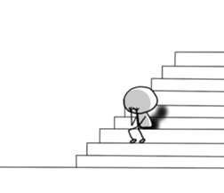 Laver is stick man sticker #6346913