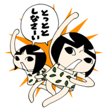 Twin girls Sticker Mimiko & Hanako sticker #6347133