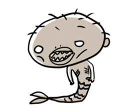 Mermaid Mummy sticker #6347781