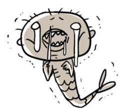 Mermaid Mummy sticker #6347788