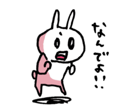 Funny cat & bunny from KAGOSHIMA 2nd sticker #6348250