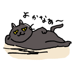 Funny cat & bunny from KAGOSHIMA 2nd sticker #6348268