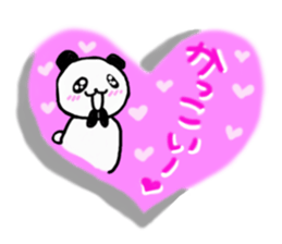 Always gentle panda sticker #6348302