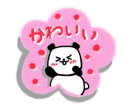 Always gentle panda sticker #6348303