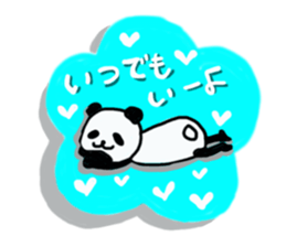 Always gentle panda sticker #6348314