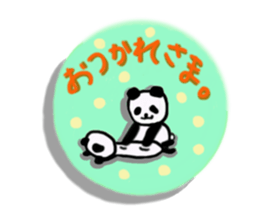 Always gentle panda sticker #6348320