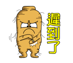 Amusing Mr.Ginseng 2 (Holiday greetings) sticker #6348497