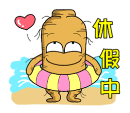 Amusing Mr.Ginseng 2 (Holiday greetings) sticker #6348504