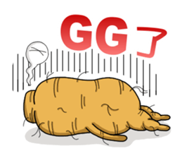 Amusing Mr.Ginseng 2 (Holiday greetings) sticker #6348513