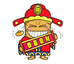 Amusing Mr.Ginseng 2 (Holiday greetings) sticker #6348517