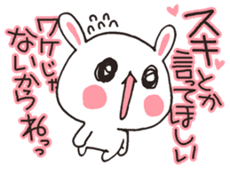 love-rabbit 3 sticker #6349050