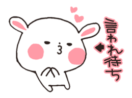 love-rabbit 3 sticker #6349051
