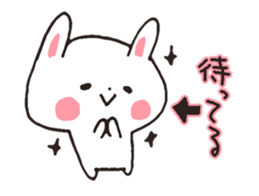 love-rabbit 3 sticker #6349052