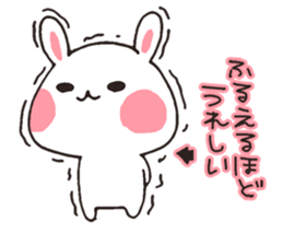 love-rabbit 3 sticker #6349063