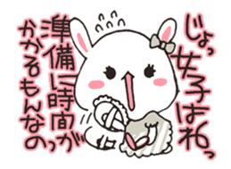 love-rabbit 3 sticker #6349068