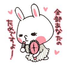 love-rabbit 3 sticker #6349069