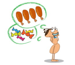 Ant mischievously sticker #6349227