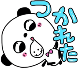 Pretending ignorance panda 2 sticker #6349299