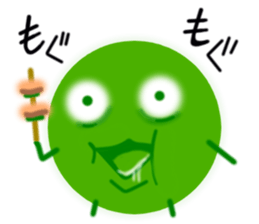 green alga sticker #6349341