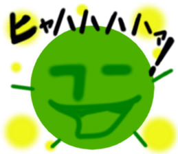 green alga sticker #6349343