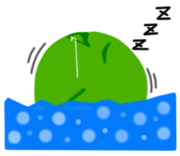 green alga sticker #6349347