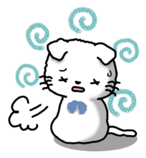 Greetings sticker of cat sticker #6349510