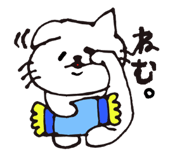 The interesting and cute cat sticker #6349568