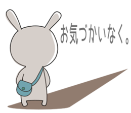 Cute rabbit 2st sticker #6349838