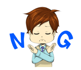 the high school boy sticker #6349891