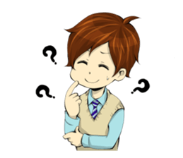 the high school boy sticker #6349893