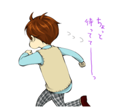 the high school boy sticker #6349895