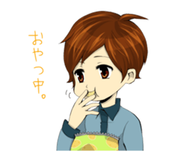 the high school boy sticker #6349921