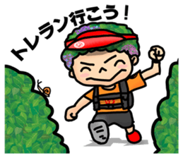 Ajiisan running club sticker #6350905