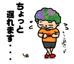 Ajiisan running club sticker #6350908
