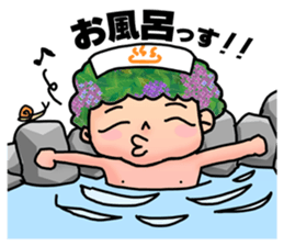 Ajiisan running club sticker #6350910