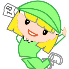 Japanese caddie, named Candy.