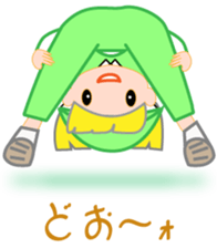 Japanese caddie, named Candy. sticker #6350958