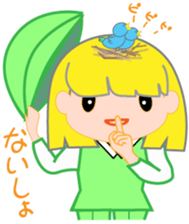 Japanese caddie, named Candy. sticker #6350979