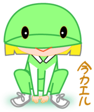 Japanese caddie, named Candy. sticker #6350988