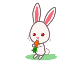 Daisy, The Rabbit sticker #6351593