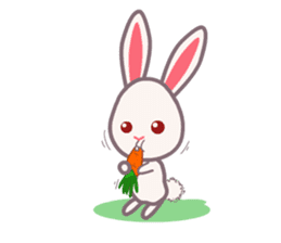 Daisy, The Rabbit sticker #6351593