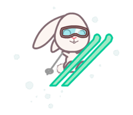 Daisy, The Rabbit sticker #6351622